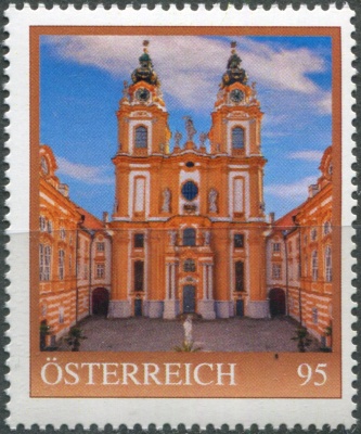 Австрия. 2024. Монастырь в Мельке (Почтовая марка. MNH OG)