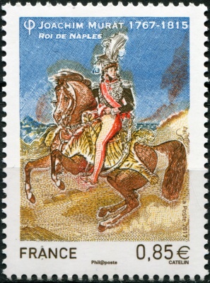 Франция. 2017. 250 лет со дня рождения Иоахима Мюрата (Почтовая марка. MNH OG)
