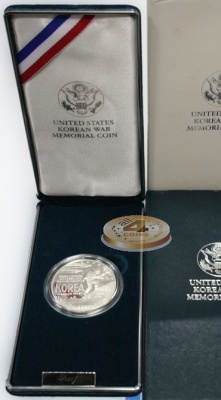 США. 1 доллар. 1991.P (Proof. Серебро)
