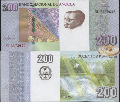 Ангола. 200 кванза (Unc) 2013