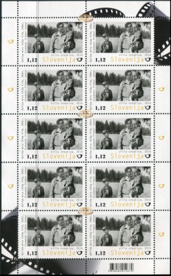Словения. 2016. Фильмы Словении - "Долина Мира" (Малый лист. MNH OG)