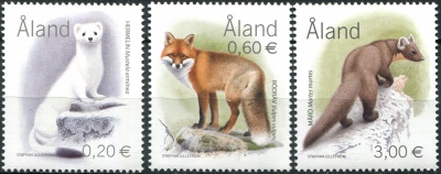 Аландские острова. 2004. Фауна Аландских островов (Серия Почтовых марок. MNH OG)