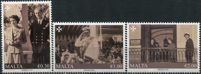 Мальта. 2021. Принц Филипп, герцог Эдинбургский (Серия Почтовых марок. MNH OG)