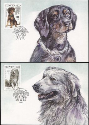 Словакия. 2007. Собаки (Серия KMX. Мint)