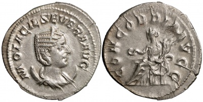 Римская империя. Отацилия Севера. Антониниан. Unc серебро. 246-248 Рим