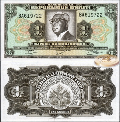Гаити. 1 гурд (Unc) 1984