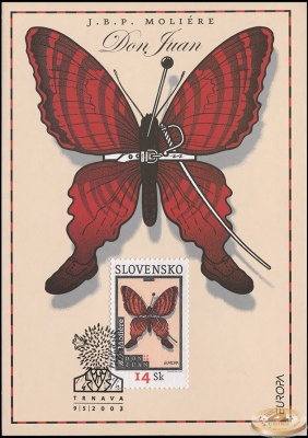 Словакия. 2003. Рекламный плакат (Картмаксимум. Mint)