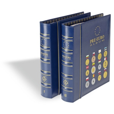 Альбом Vista PRE-Euro. Без шубера. С листами. Том 1 и 2 (Leuchtturm)