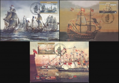 Мальта. 2006. Военно-морские суда (Серия KMX. Mint)