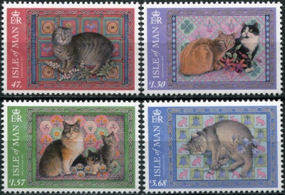 Остров Мэн. 2017. Мэнская кошка (Мэнкс) (Серия. MNH OG)