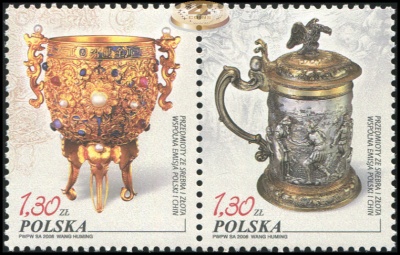 Польша. 2006. Изделия из серебра и золота (Сцепка. MNH OG)