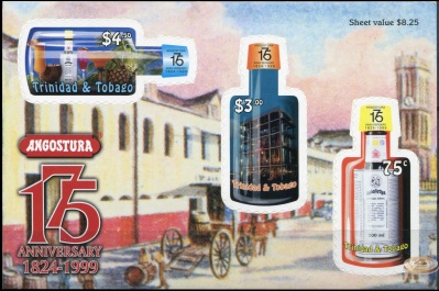 Тринидад и Тобаго. 2000. 175 лет бренду Angostura (Блок. MNH OG)