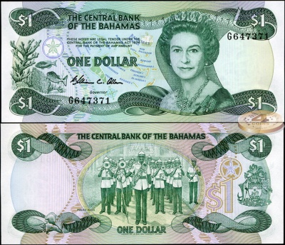 Багамы. 1 доллар (Unc) 1984