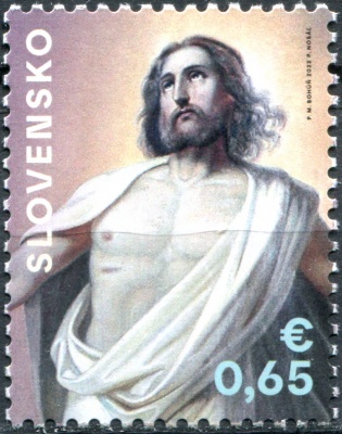 Словакия. 2022. Пасха (Почтовая марка. MNH OG)