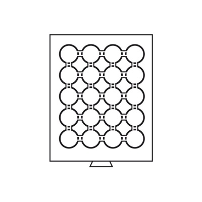 Бокс MB CAPS 36 на 20 монет в капсулах (Leuchtturm)