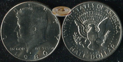 США. 1/2 доллара. 1980.P (Unc)