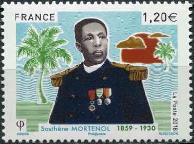 Франция. 2018. Сосферн Элиодор Мортеноль (1859-1930), морской офицер (Почтовая марка. MNH OG)