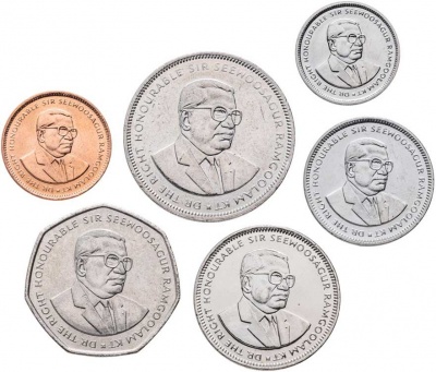 Маврикий. Набор №1 (6 монет) 1992-2009