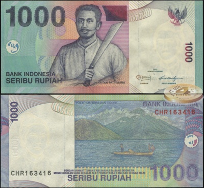 Индонезия. 1000 рупий (Unc) 2013