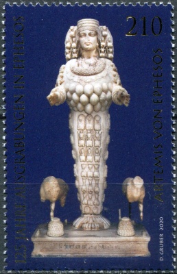 Австрия. 2020. 125-я годовщина раскопок в Эфесе (Почтовая марка. MNH OG)