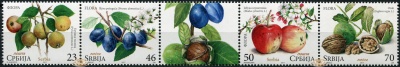 Сербия. 2017. Флора (Сцепка. MNH OG)