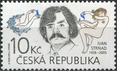 Чехия. 2013. Иван Стрнад [1926-2005] (Почтовая марка. MNH OG)