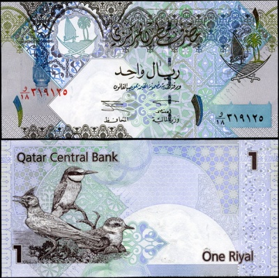 Катар. 1 риал (Unc) 2003