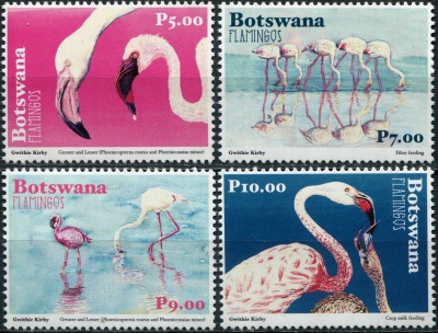Ботсвана. 2018. Фламинго (Серия. MNH OG)