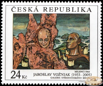 Чехия. 2011. Любители. 1965. Ярослав Возняк [1933-2005] (Почтовая марка. MNH OG)