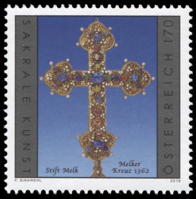 Австрия. 2016. Stift Melk. Melker Kreyz 1362 (Почтовая марка. MNH OG)