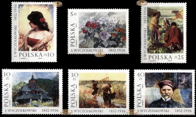 Польша. 1987. Польская живопись - Леон Ян Вычулковский [1852-1936] (Серия. MNH OG)