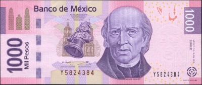 Мексика. 1000 песо (Unc) 2013