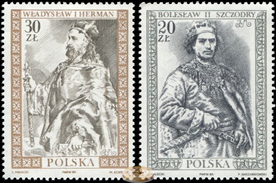 Польша. 1989. Польские короли и принцы (Серия. MNH OG)