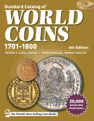 Стандартный каталог монет всего мира. 1701-1800. 6 издание (Krause)