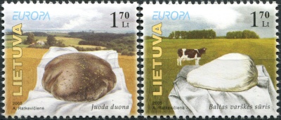 Литва. 2005. Гастрономическое наследие (Серия Почтовых марок. MNH OG)