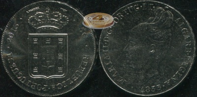 Португалия. 5 евро. 2013 (Unc) Королева Мария II