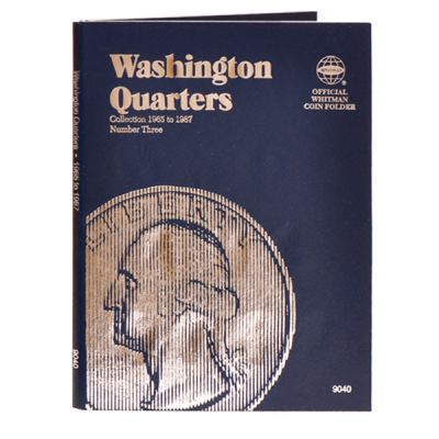 Альбом-фолдер для монет 25 центов США 1965-87 (Whitman)