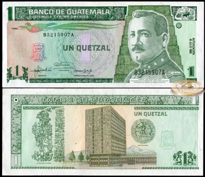 Гватемала. 1 кетсаль (Unc) 1992