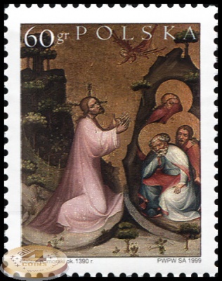Польша. 1999. Молитва в саду (Почтовая марка. MNH OG)