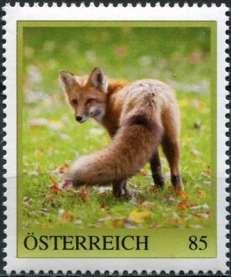 Австрия. 2021. Лиса (Почтовая марка. MNH OG)