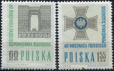 Польша. 1961. 40-я годовщина третьего Силезского восстания (Серия. MNH OG)