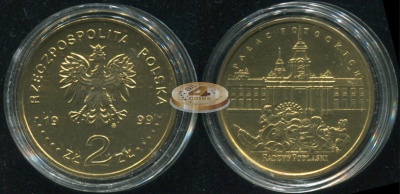 Польша. 2 злотых. 1999 (Unc)