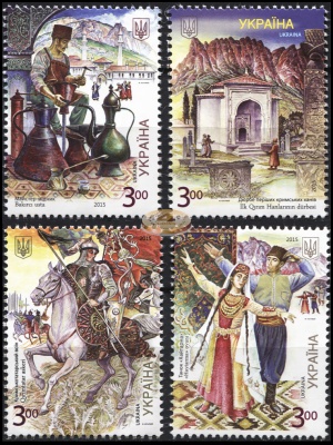 Украина. 2015. Крымские татары (Серия. MNH OG)