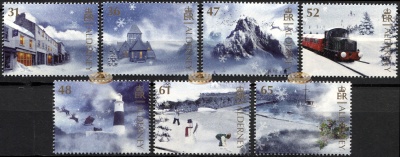 Олдерни. 2011. Зимняя Страна Чудес в Олдерни (Серия. MNH OG)