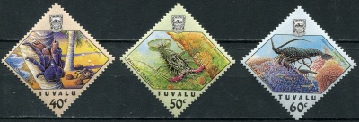 Тувалу. 1987. Ракообразные (Серия. MNH OG)