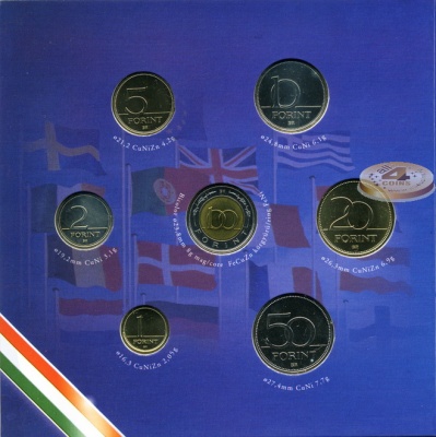 Венгрия. Официальный набор (8 монет) 2004