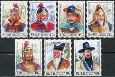 КНДР. 2006. Известные личности в корейской истории (Серия. MNH OG)