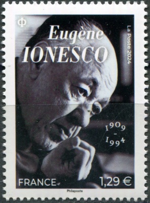 Франция. 2024. Эжен Ионеско, драматург (Почтовая марка. MNH OG)