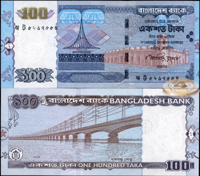 Бангладеш. 100 така (Unc) 2009