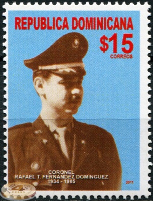 Доминиканская республика. 2011. День борьбы за демократию (Почтовая марка. MNH OG)